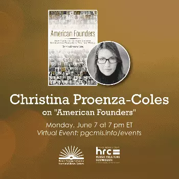 Christina Proenza Coles Event Flyer