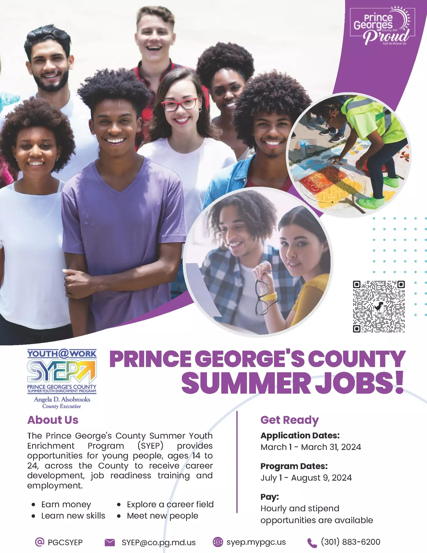 Summer Youth Employment Program Flyer