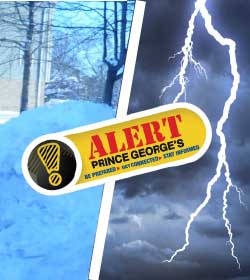 Image of Snow and Thunder - Alert Prince George's