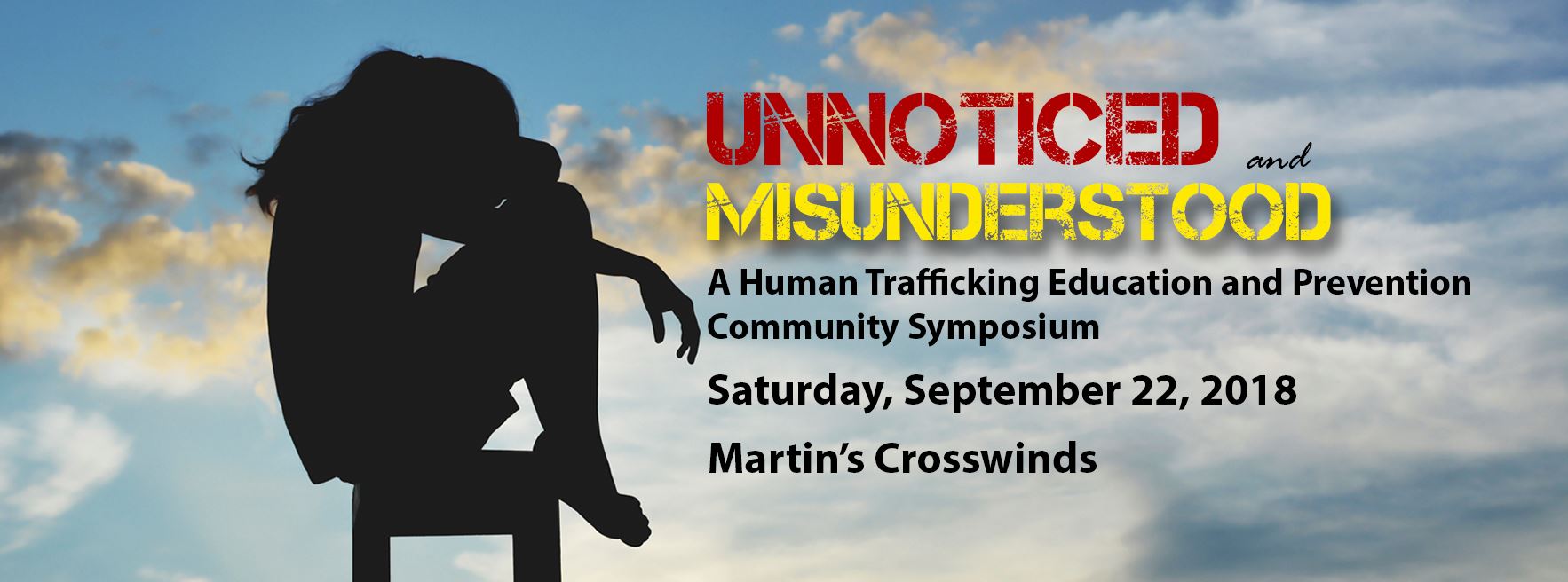 Human Trafficking Symposium Web Banner