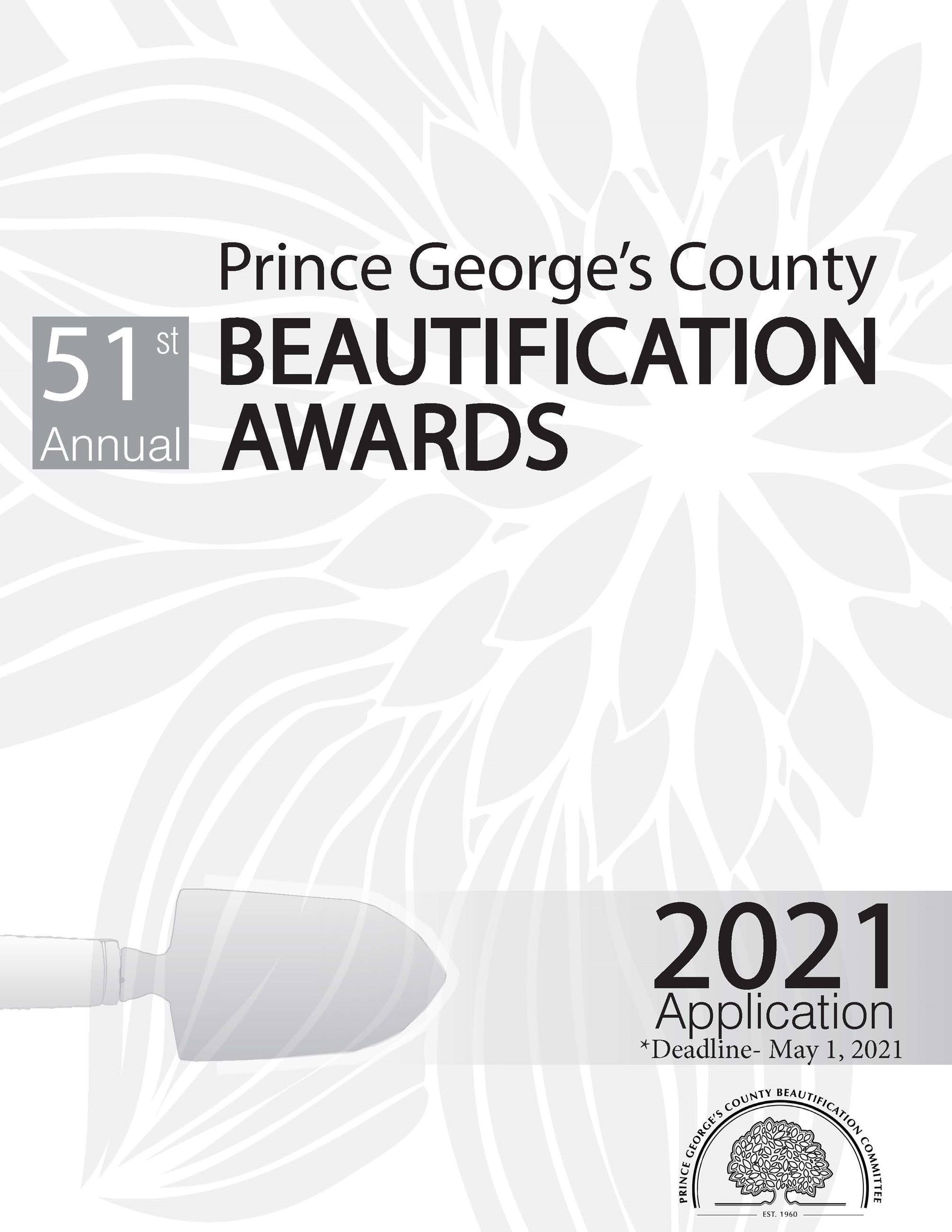 2021 Beautification Awards Application