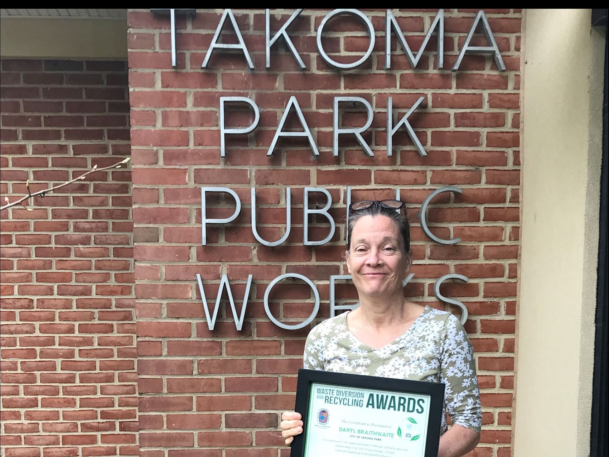Takoma Park Public Works - Mrs. Daryl Braitwaite