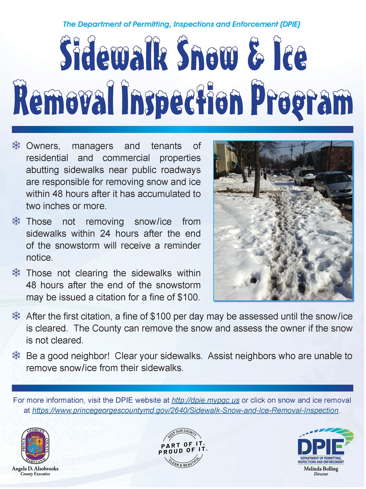 Sidewalk Snow and Ice Removal INSPECTIONS Program thumbnail