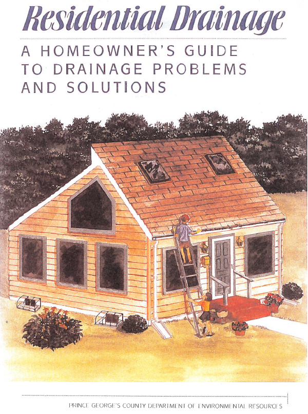 Residential Drainage Manual Opens in new window