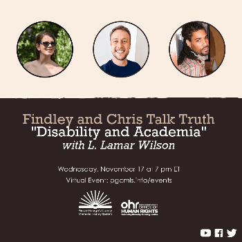 Findley and Chris Talk Truth with guest L Lamar Wilson November 17