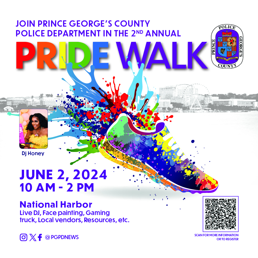 2nd Annual Prince George's Police Department Pride Walk 