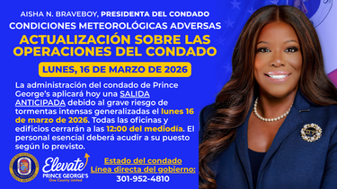 CEX Braveboy Severe Weather County Operations Update March 2026 Spanish