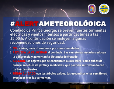 DPWT Severe Weather Alert - March 2026 Spanish