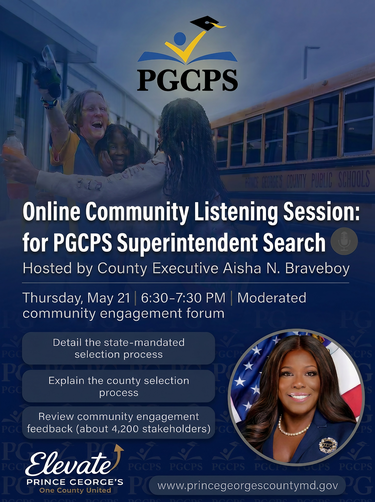 PGCPS Superintedent Search
