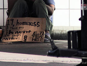 Photo of Homeless Teenager - Non Descriptive