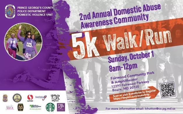 Domestic Violence 5K Flyer