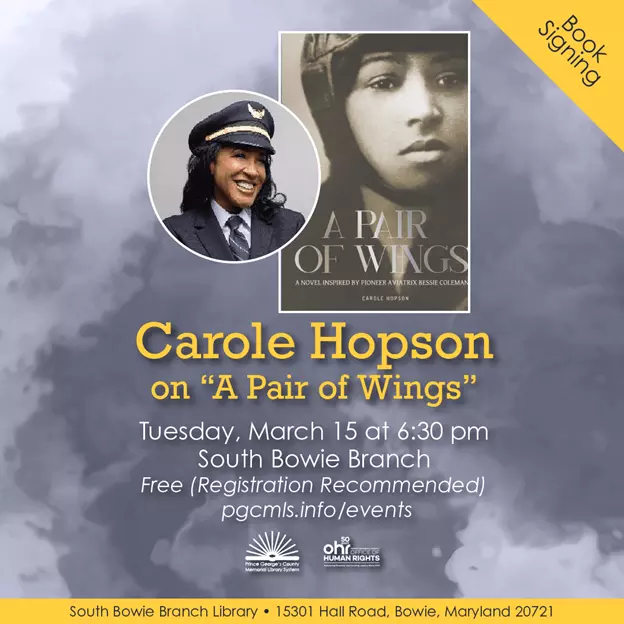 Carole Hopson Event Flyer 