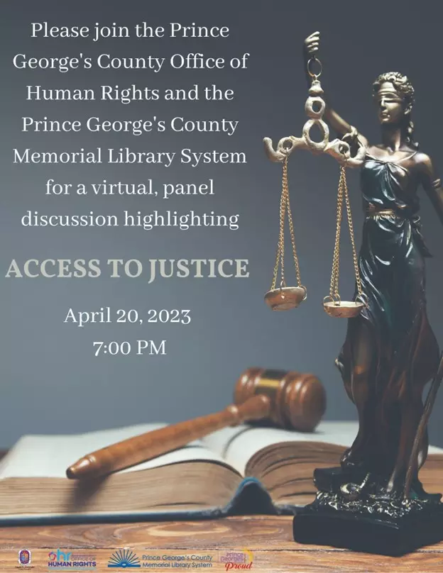 Access to Justice Event Flyer