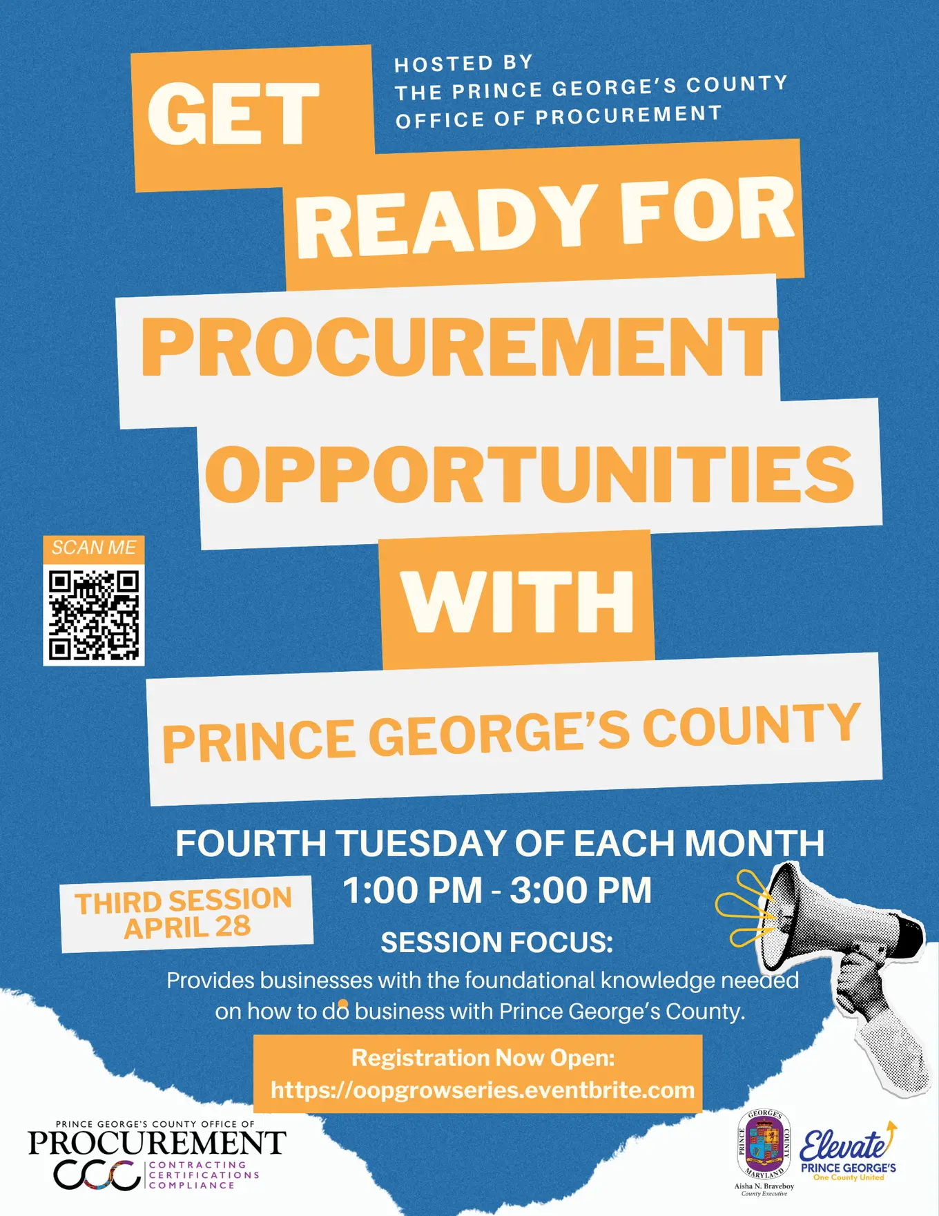 Get Ready For Procurement Opportunities With Prince George's County.