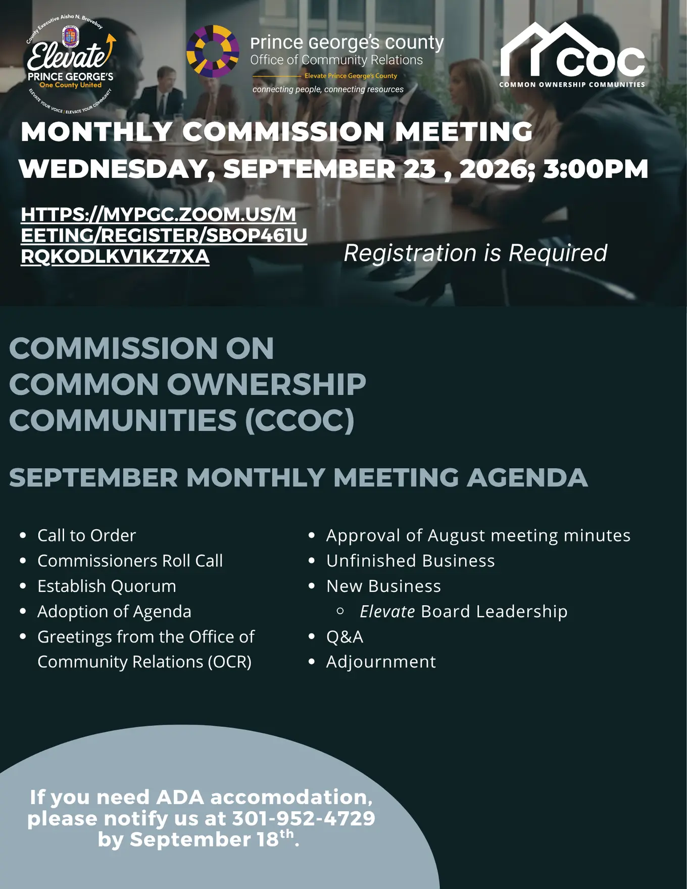 CCOC Meeting