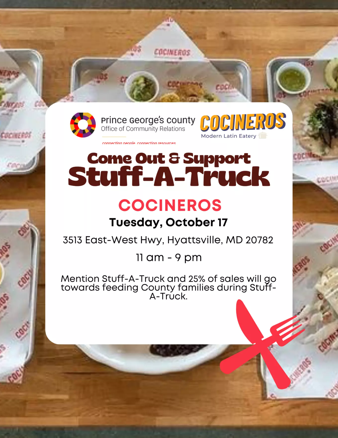Stuff A Truck Concineros Flyer Image