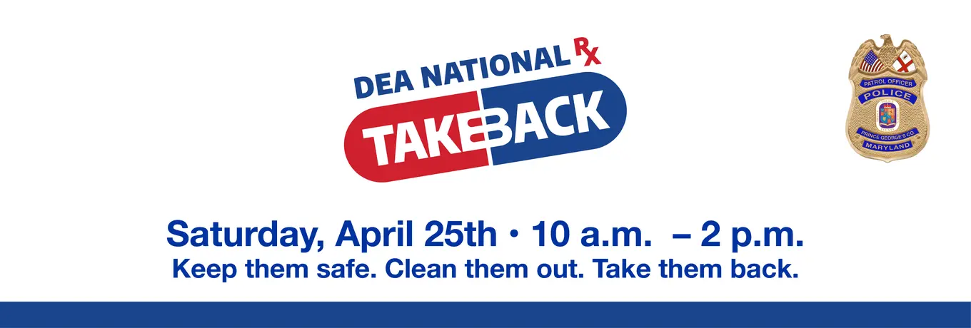 Graphic of a pill with take back written across.