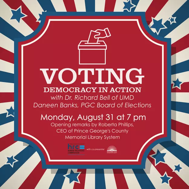 Voting- Democracy in Action Event Flyer