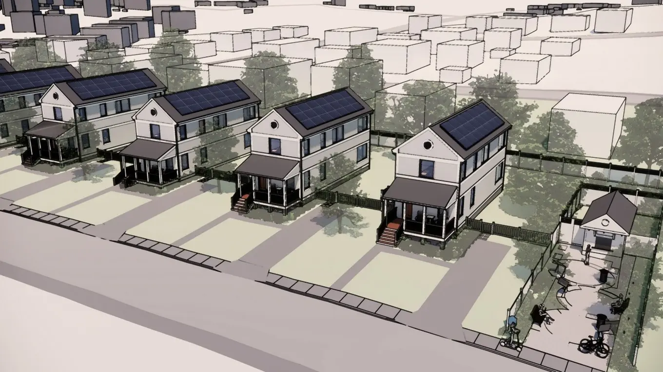 Fairmount Net Zero Row Homes