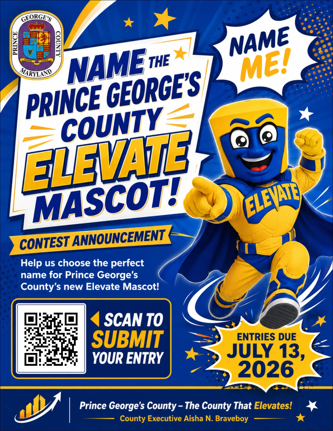 Elevate Mascot Flyer