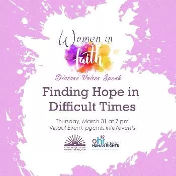 Women in Faith Event Flyer 