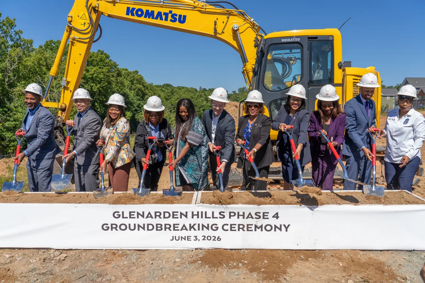Glenarden Hills Phase 4 Groundbreaking Ceremony 
