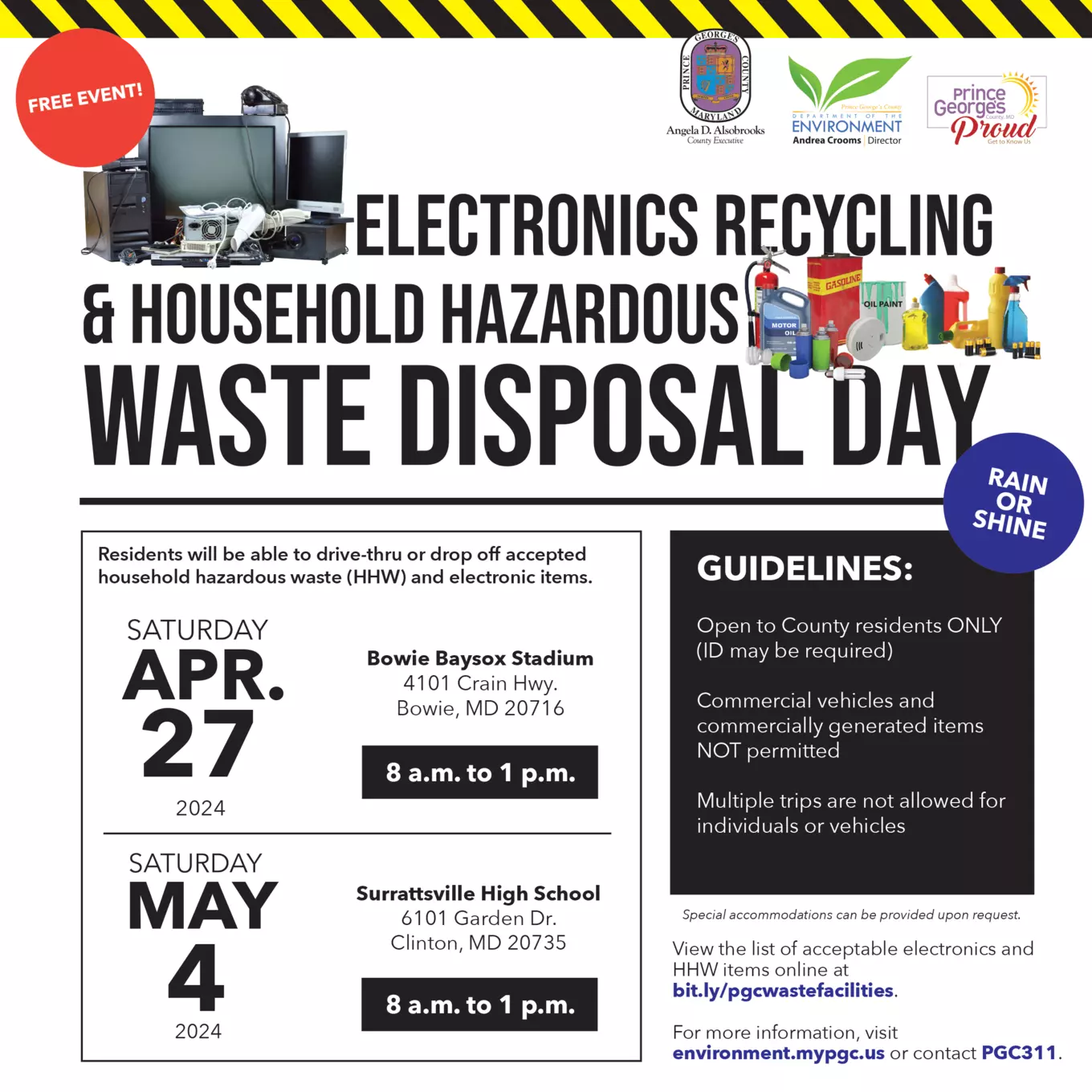 HHW and Electronics Recycling