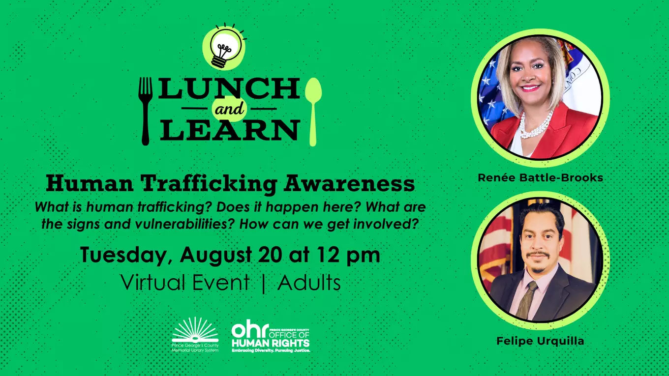 IMAGE: Flyer for Lunch and Learn program