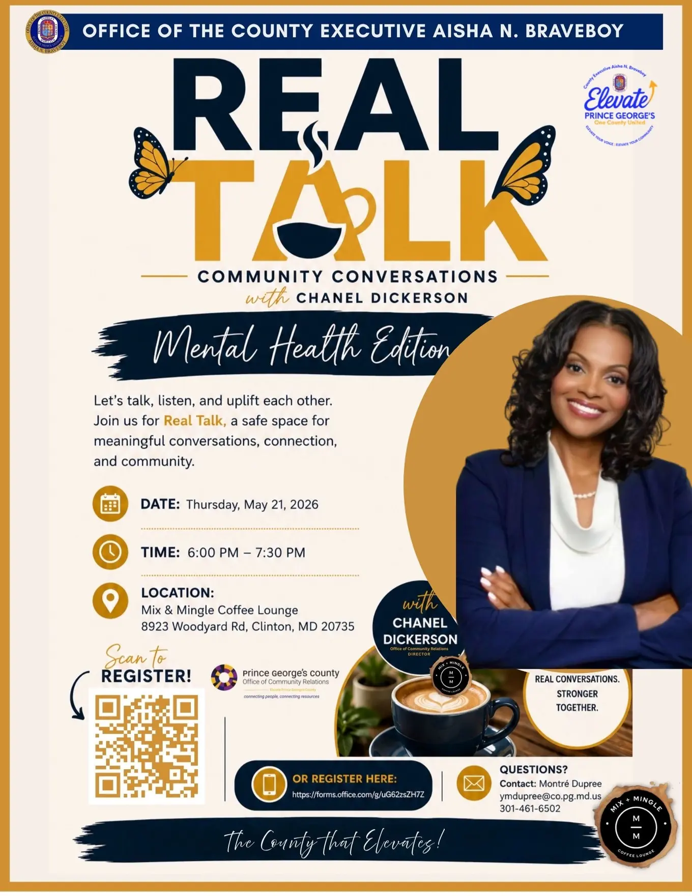 Real Talk With Director Dickerson FLyer