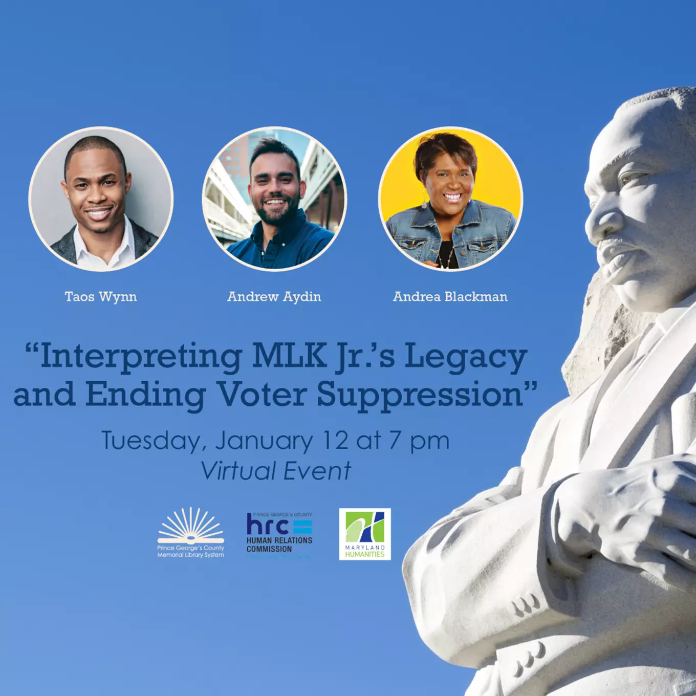 Interpreting MLK Jr.'s Event Flyer