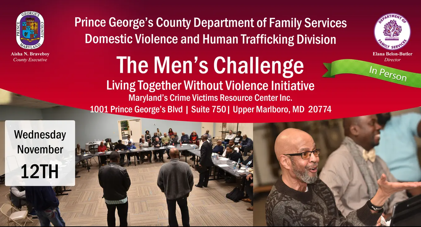 Men's Challenge Initiative Graphic Banner