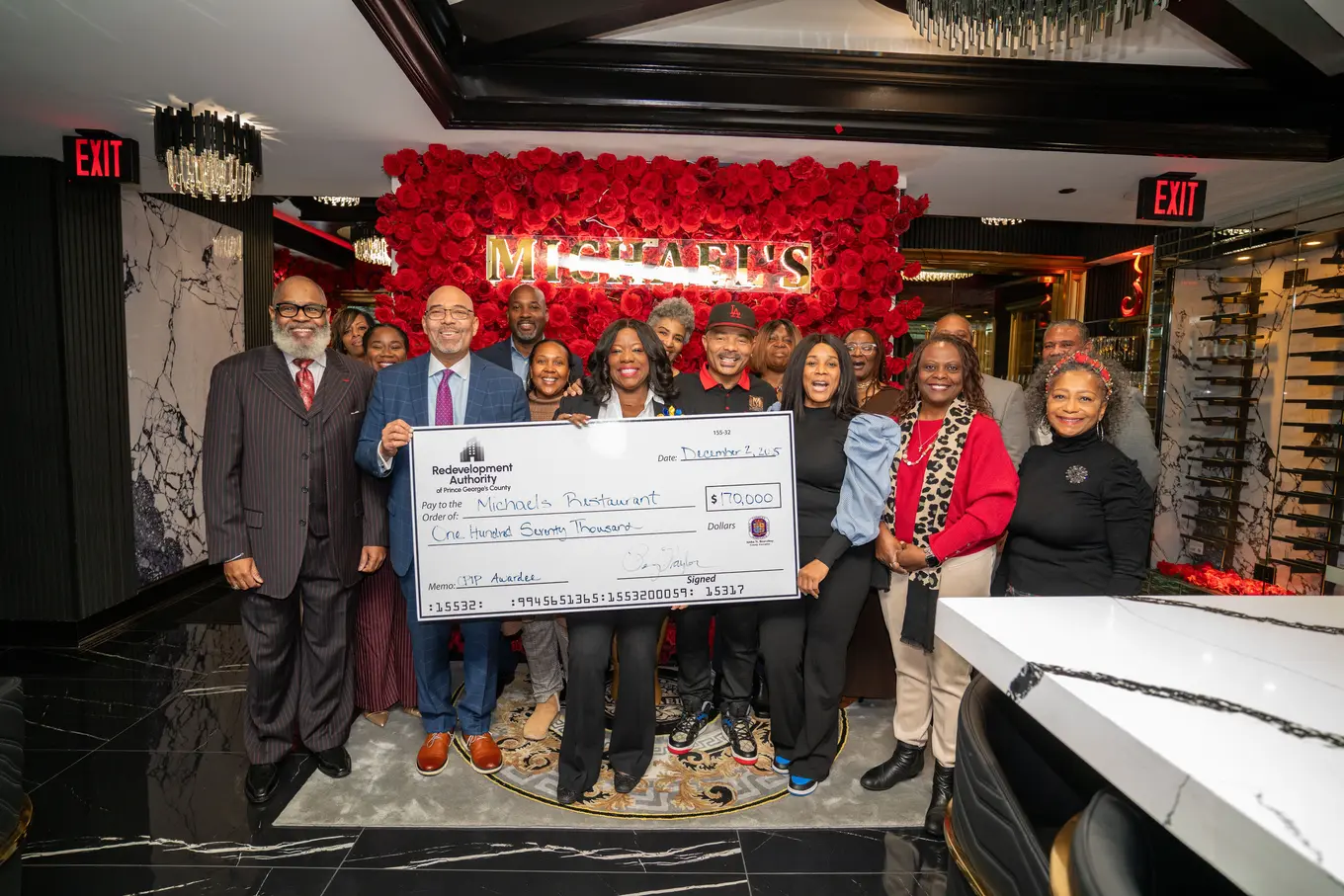 Michaels Check Presentation Aisha N. Braveboy