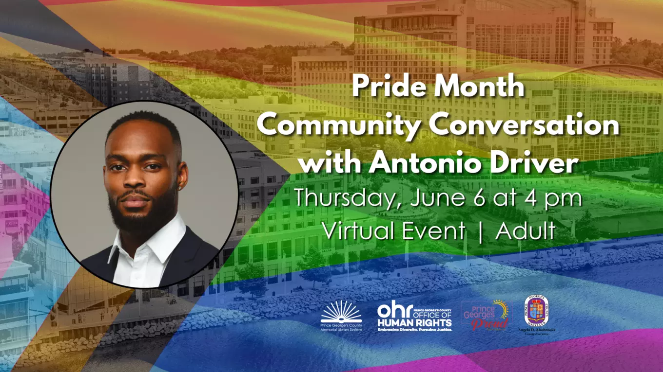Pride Month Community Conversation with Antonio Driver