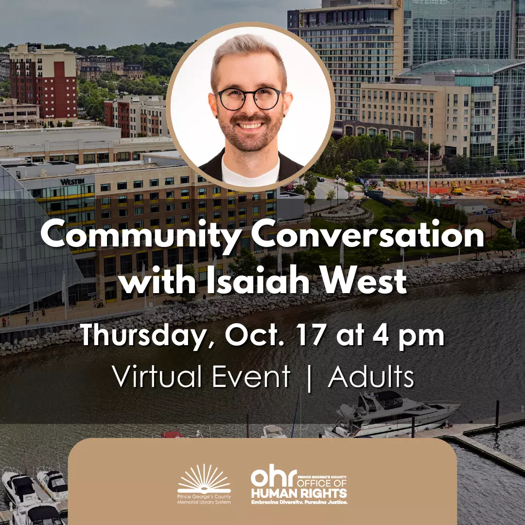 IMAGE: Community Conversation with Isaiah West