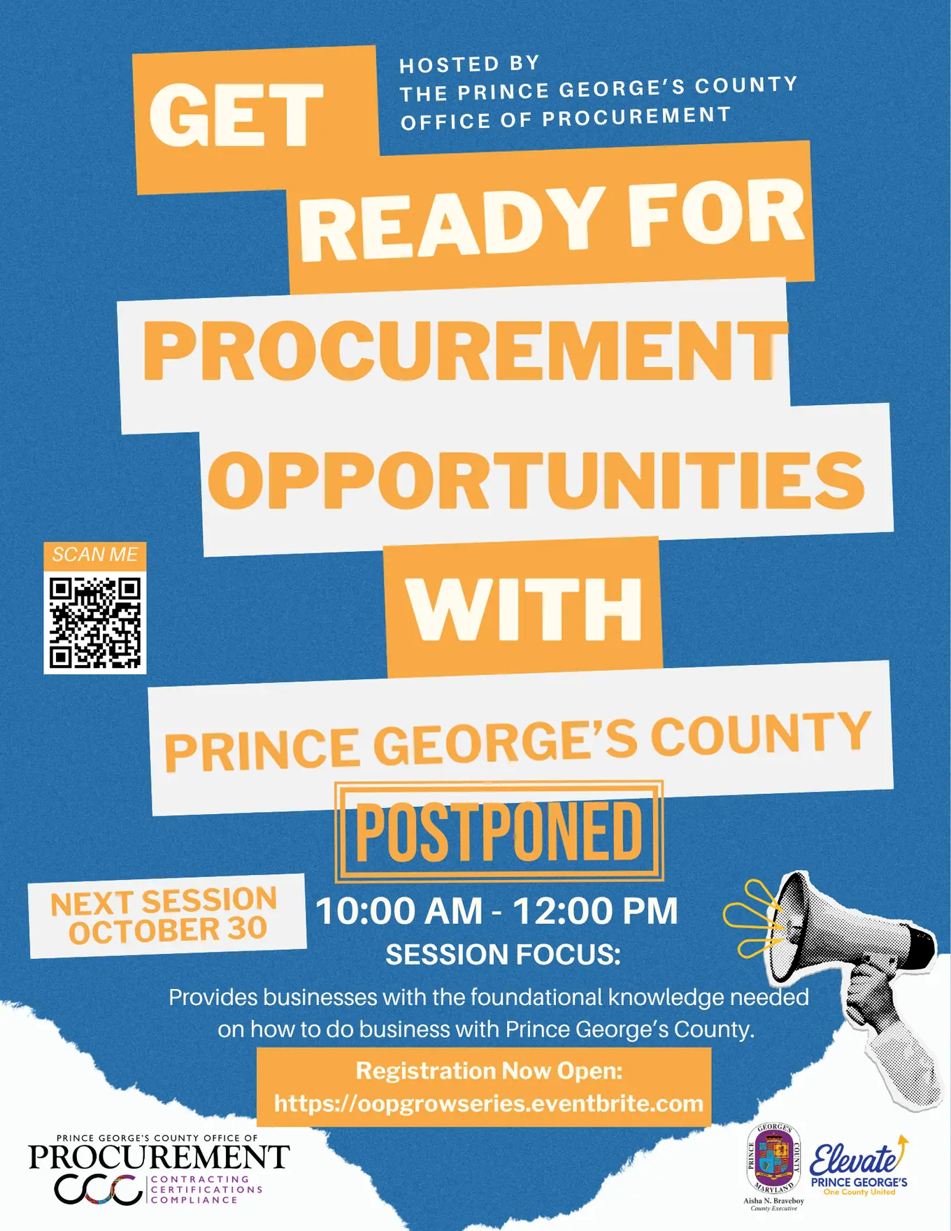 Get Ready For Procurement Opportunities With Prince George's County.