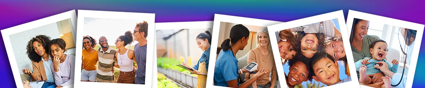 People living healthy lives