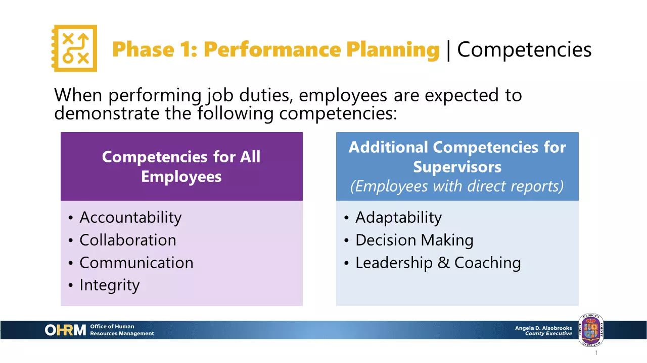 Phase1: Performance Plan - Competencies