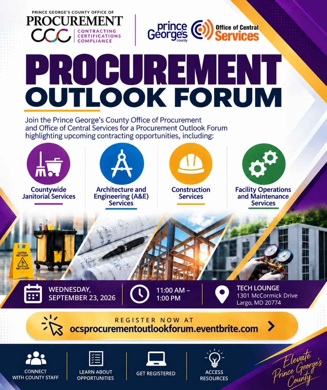 Procurement Outlook Forum with Office of Central Services