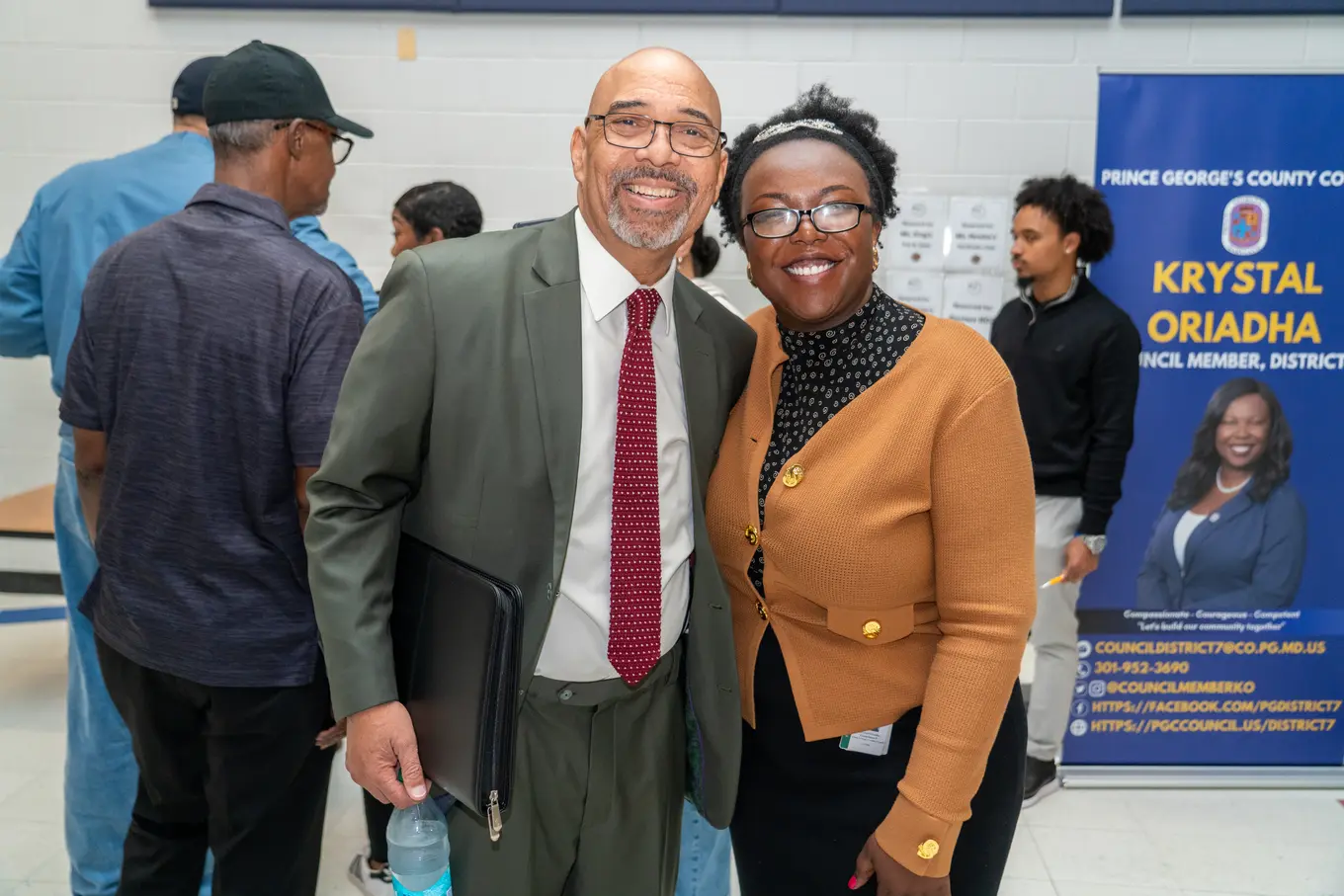 RDA Director Paylor and Council Member Oriadha