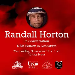 Randall Horton Event Flyer