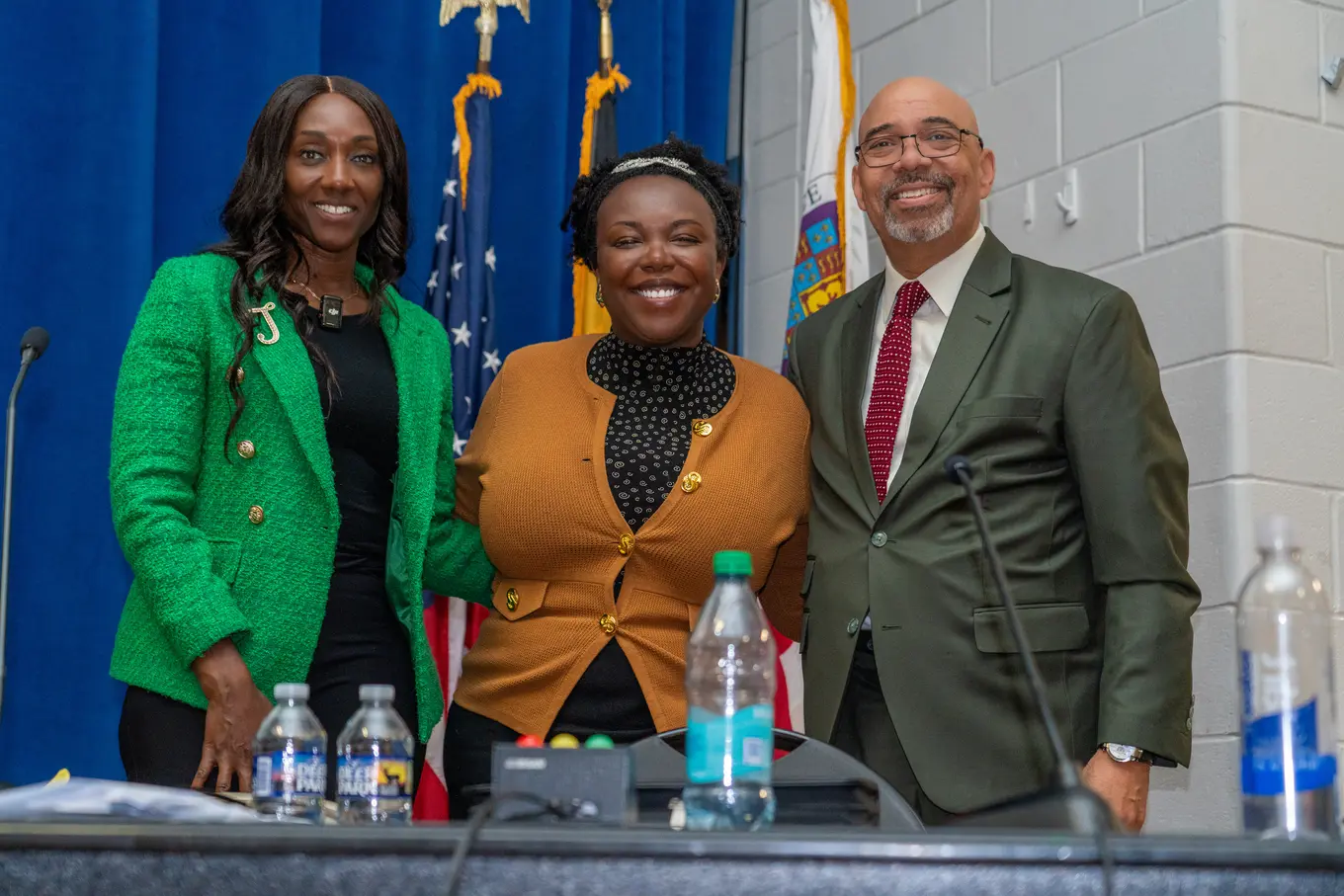 Revenue Authority Director Danso, Council Member Orihada, Redevelopment Authority Director Paylor