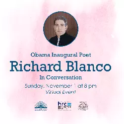 Ricardo Blanco Event Flyer