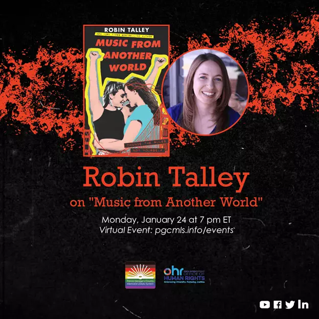 Robin Talley Event Flyer
