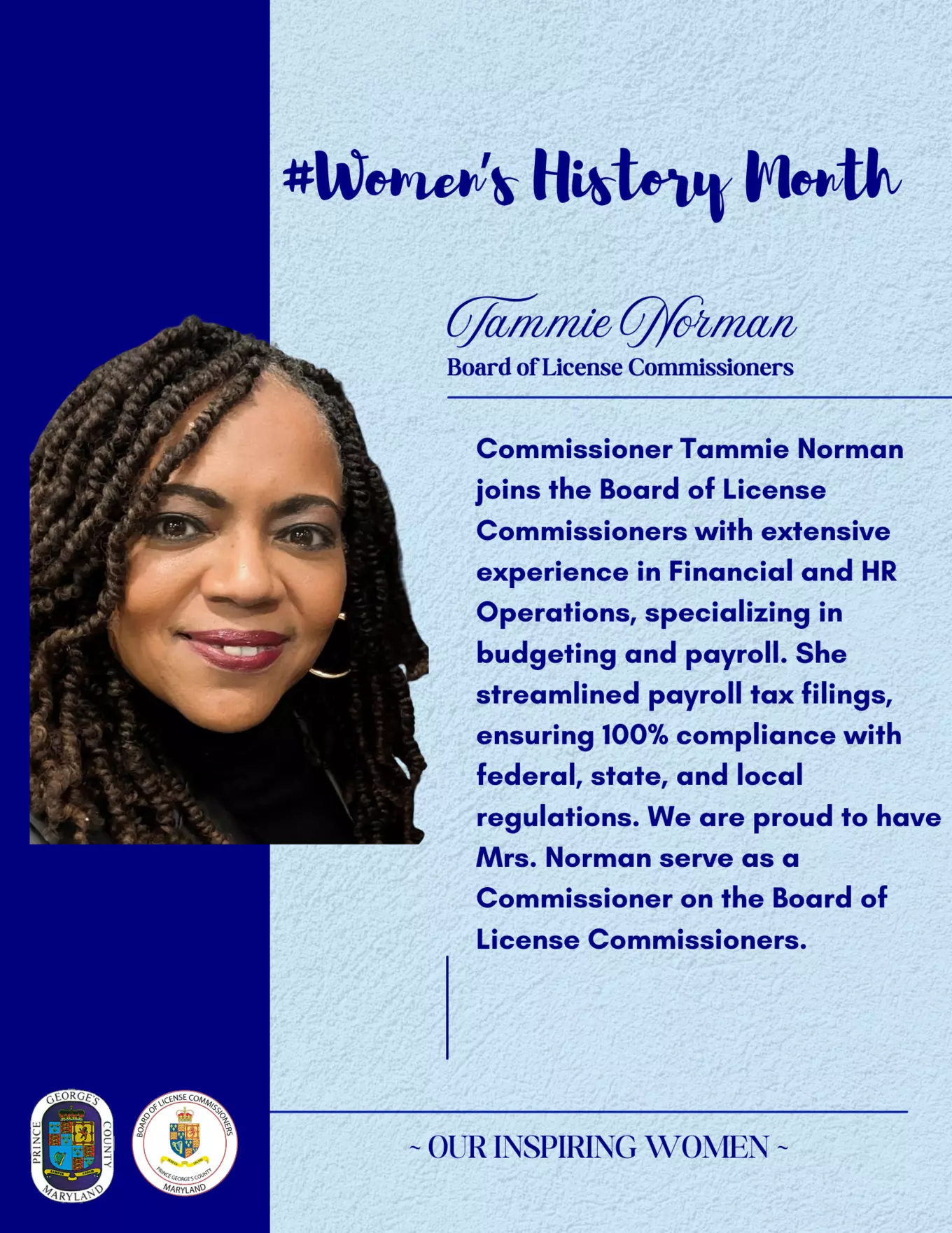 Tammie Norman, Commissioner