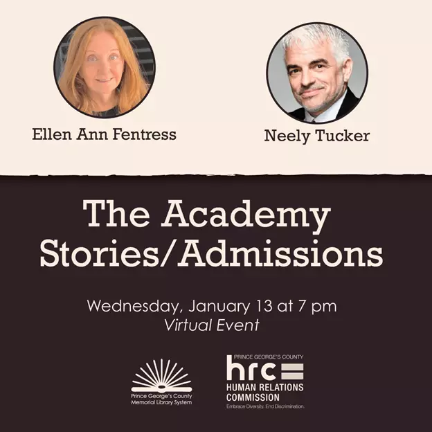 The Academy Stories/Admissions Event Flyer