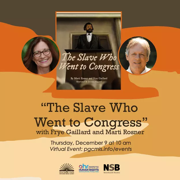 The Slave Who Went to Congress Event Flyer