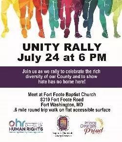 Unity Rally Event Flyer