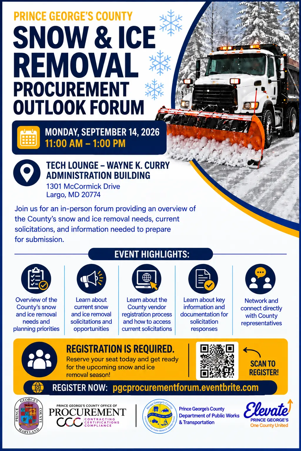 Snow & Ice Removal Procurement Outlook Forum