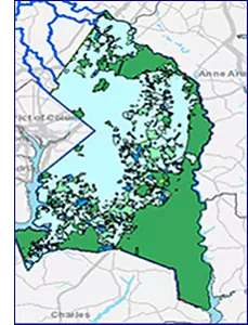 W and S categories for all properties are documented on GIS maps, outline around water and sewer categories