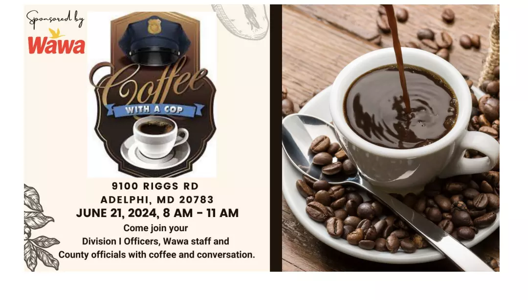 Hyattsville Coffee with a Cop
